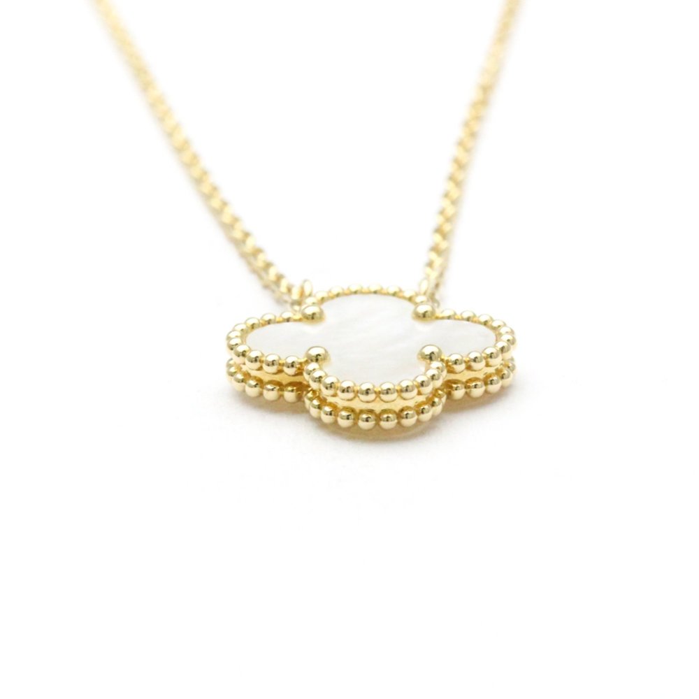 Van Cleef & Arpels Vintage Alhambra Yellow Gold (18K) Mother Of Pearl Men,Wom... - Picture 4 of 11